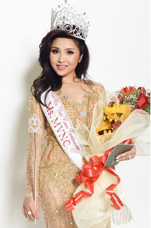 Người đẹp đến từ Canada đăng quang Hoa hậu Phụ nữ người Việt thế giới