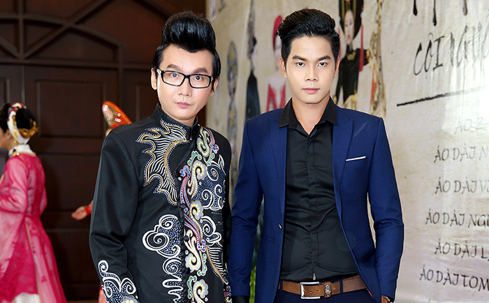 Á vương Ký Quốc Đạt cùng Top Model Nguyễn Lợi gặp gỡ tại sự kiện