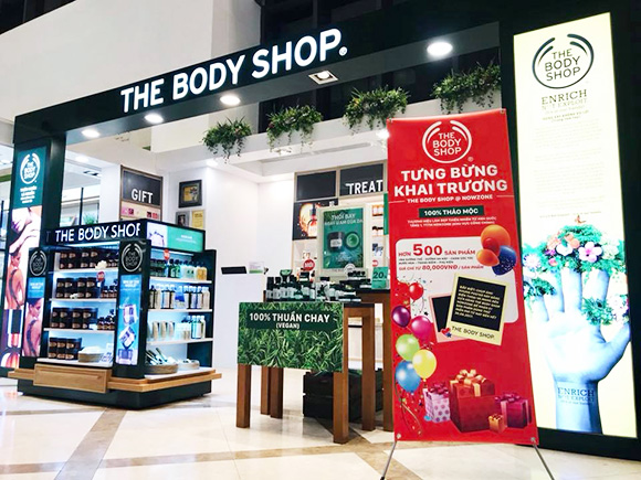 The Body Shop tưng bừng Khai trương cửa hàng thứ 21 tại TTTM Nowzone