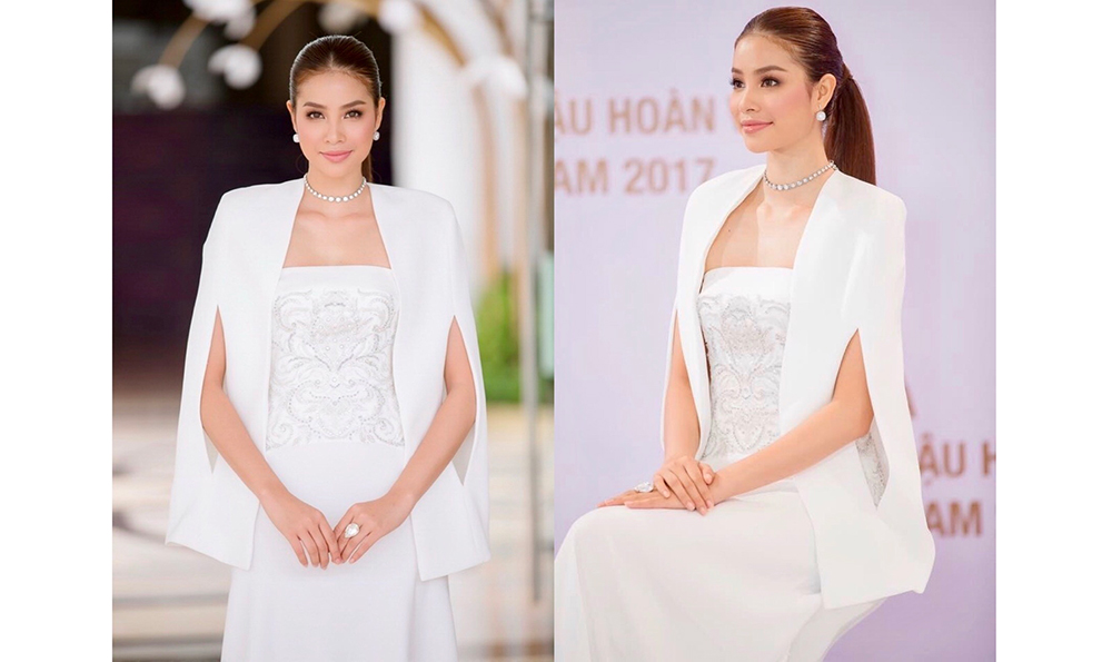 Phạm Hương quyền lực hơn bao giờ hết khi ngồi trên chiếc ghế "host" của Hoa hậu Hoàn vũ Việt Nam