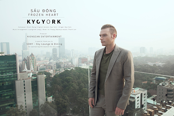 Ca sĩ Kyo York tiếp tục ra mắt sản phẩm âm nhạc song ngữ do chính anh viết lời tiếng Anh