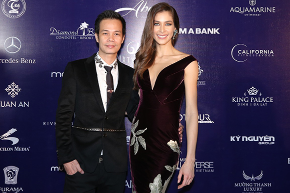 Hoa hậu Hoàn Vũ  Dayana Mendoz mong muốn được hợp tác với NTK Hoàng Hải 