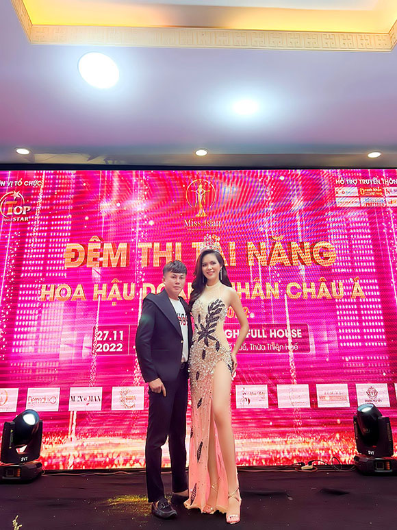 NTK Tommy Nguyễn mời Hoa hậu Lương Kỳ Duyên vào cố đô làm giám khảo